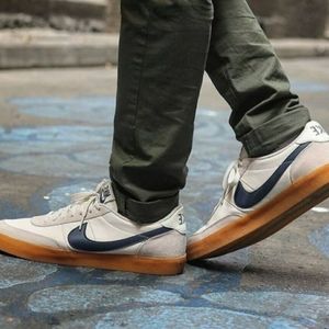 Nike X J crew killshot 2 leather sail midnight navy sneakers